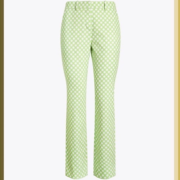 Tory Burch Sport Printed Tech Twill Pants - Picture 1 of 5